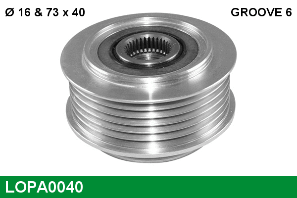 Alternator Freewheel Clutch (LOPA0040)