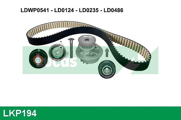 Water Pump & Timing Belt Kit (LKP194)