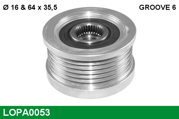 Alternator Freewheel Clutch (LOPA0053)