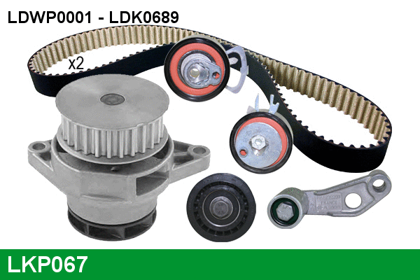 Water Pump & Timing Belt Kit (LKP067)