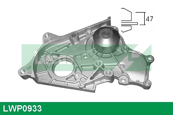 Water Pump, engine cooling (LWP0933)