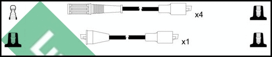Ignition Cable Kit (LUC4062)