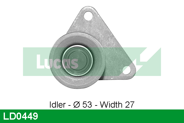 Tensioner Pulley, timing belt (LD0449)