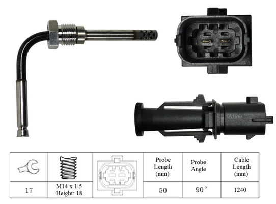 Sensor, exhaust gas temperature (LGS7191)