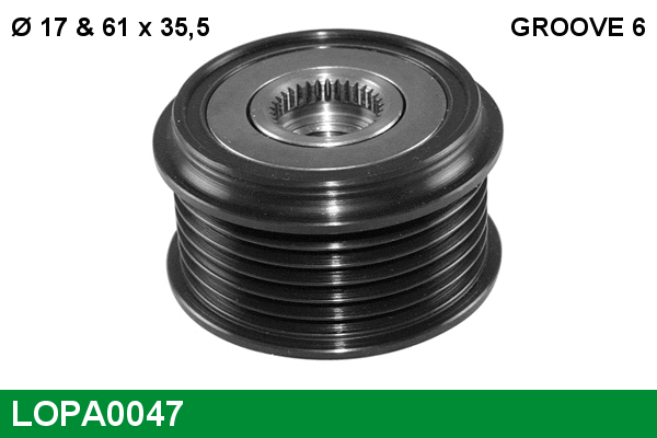 Alternator Freewheel Clutch (LOPA0047)