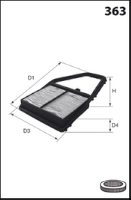 Air Filter (LFAF316)