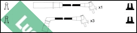Ignition Cable Kit (LUC4551)