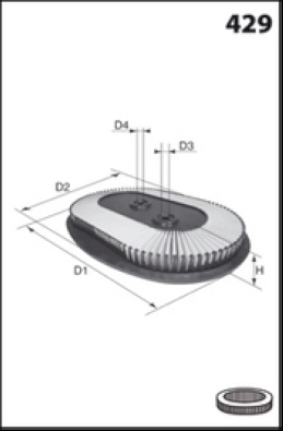 Air Filter (LFAF371)