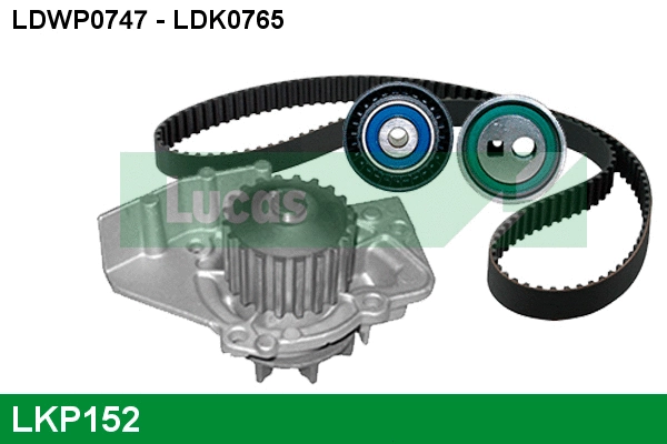 Water Pump & Timing Belt Kit (LKP152)