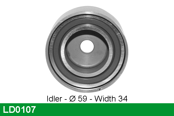 Tensioner Pulley, timing belt (LD0107)