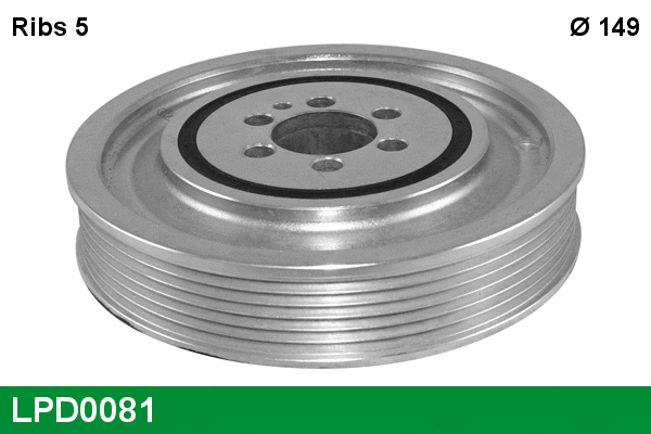 Belt Pulley, crankshaft (LPD0081)