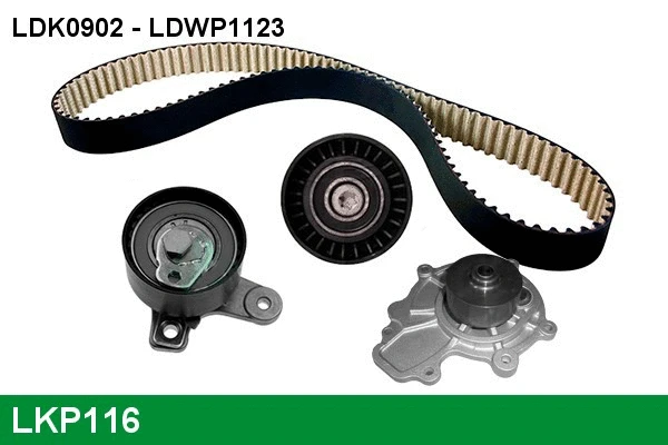 Water Pump & Timing Belt Kit (LKP116)