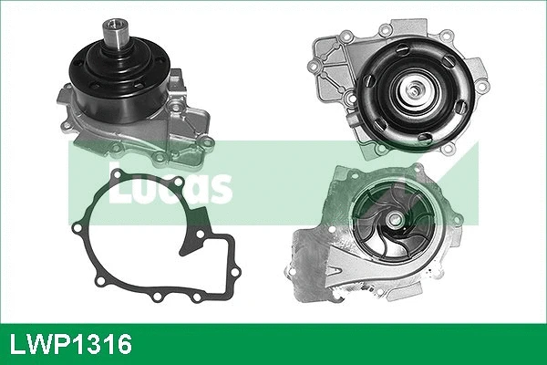 Water Pump, engine cooling (LWP1316)