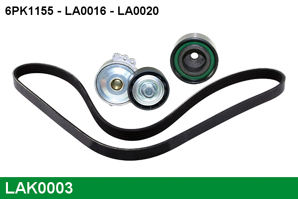 V-Ribbed Belt Set (LAK0003)