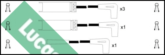 Ignition Cable Kit (LUC4018)