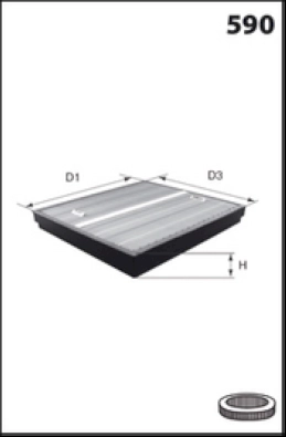 Air Filter (LFAF722)