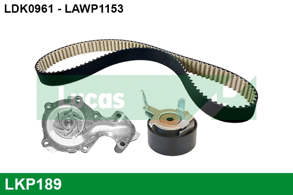 Water Pump & Timing Belt Kit (LKP189)