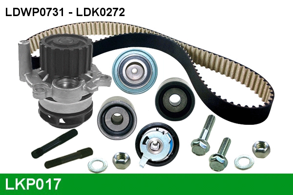 Water Pump & Timing Belt Kit (LKP017)