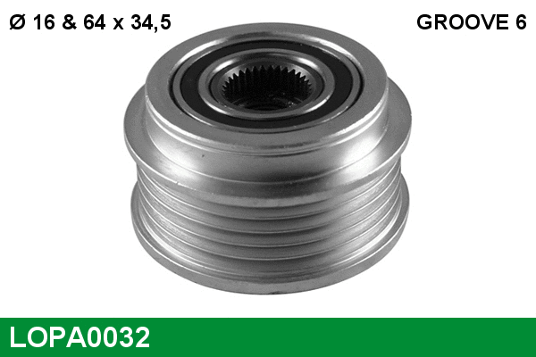 Alternator Freewheel Clutch (LOPA0032)