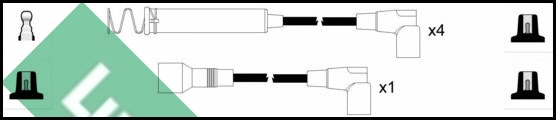Ignition Cable Kit (LUC7444)