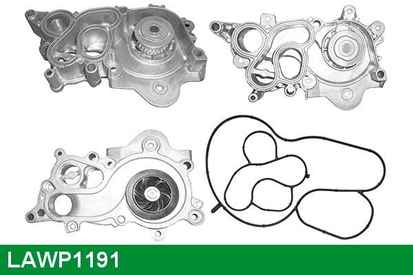 Water Pump, engine cooling (LAWP1191)