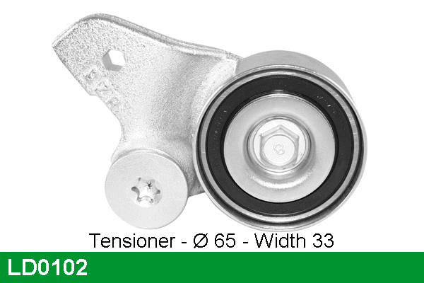 Tensioner Pulley, timing belt (LD0102)