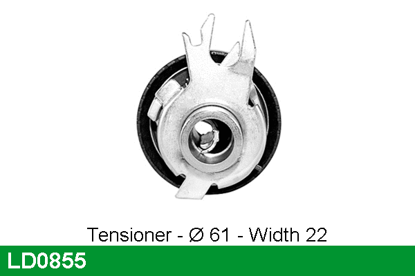 Tensioner Pulley, timing belt (LD0855)