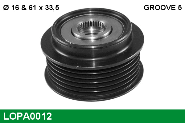 Alternator Freewheel Clutch (LOPA0012)