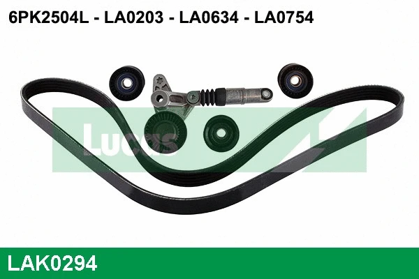 V-Ribbed Belt Set (LAK0294)