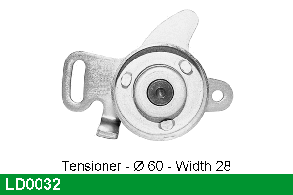 Tensioner Pulley, timing belt (LD0032)