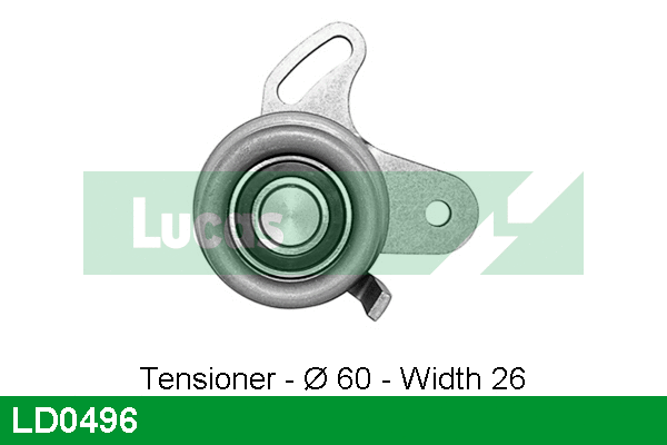 Tensioner Pulley, timing belt (LD0496)