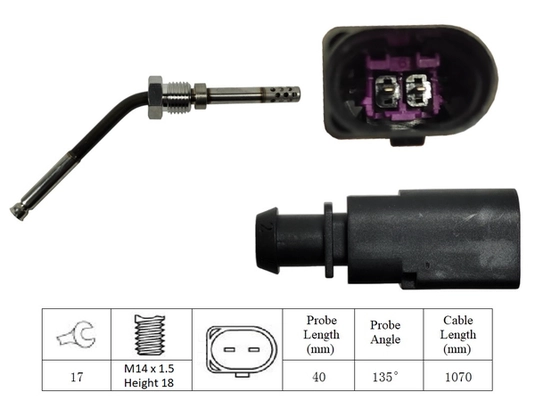 Sensor, exhaust gas temperature (LGS7271)