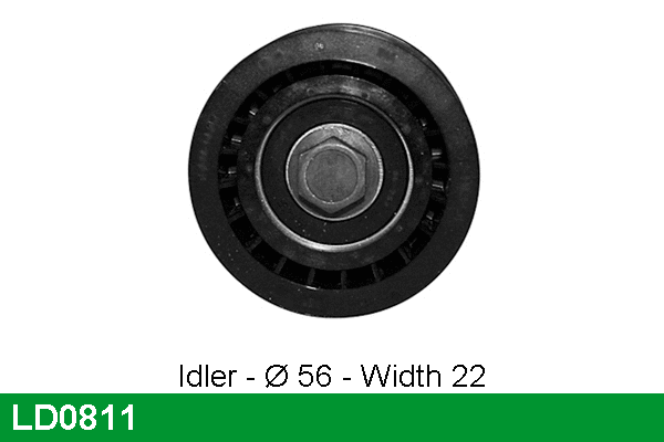 Tensioner Pulley, timing belt (LD0811)