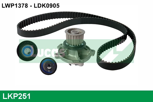 Water Pump & Timing Belt Kit (LKP251)