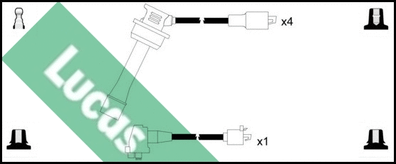 Ignition Cable Kit (LUC7288)