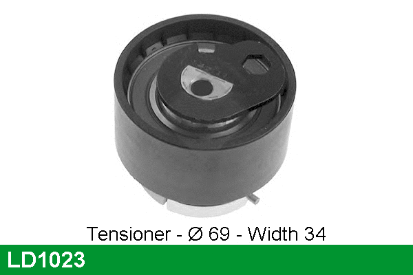 Tensioner Pulley, timing belt (LD1023)