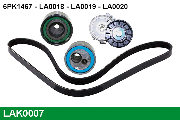 V-Ribbed Belt Set (LAK0007)
