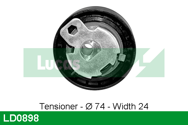 Tensioner Pulley, timing belt (LD0898)