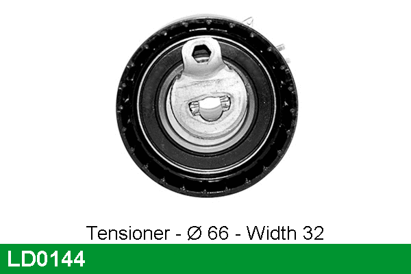 Tensioner Pulley, timing belt (LD0144)