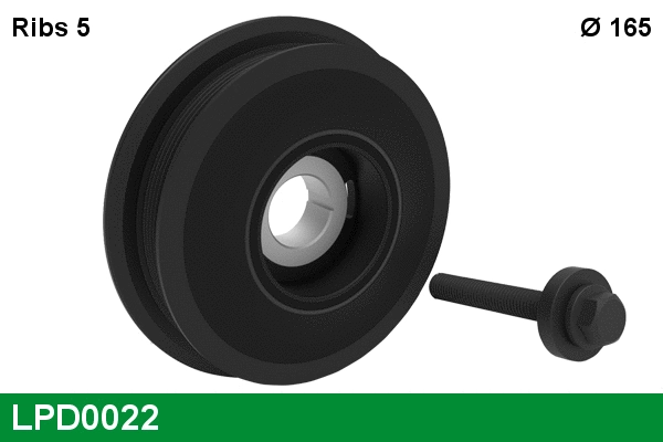 Belt Pulley, crankshaft (LPD0022)