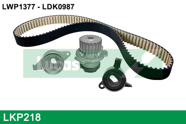 Water Pump & Timing Belt Kit (LKP218)