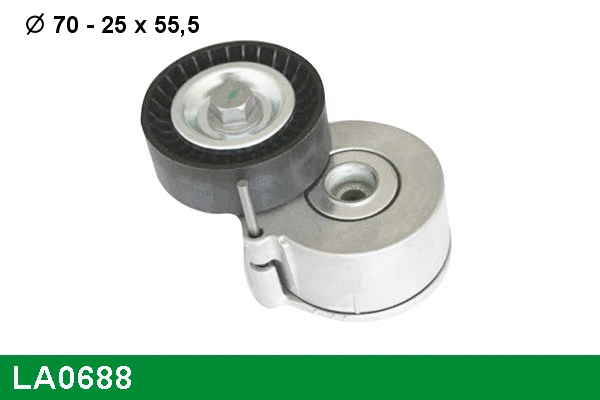 Tensioner Pulley, V-ribbed belt (LA0688)