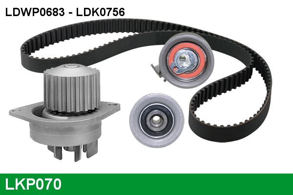 Water Pump & Timing Belt Kit (LKP070)