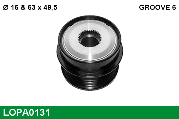 Alternator Freewheel Clutch (LOPA0131)