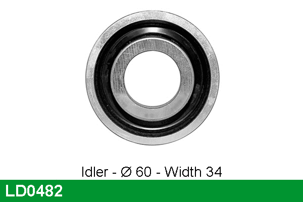 Tensioner Pulley, timing belt (LD0482)