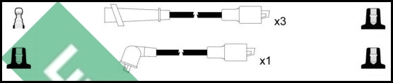 Ignition Cable Kit (LUC4524)