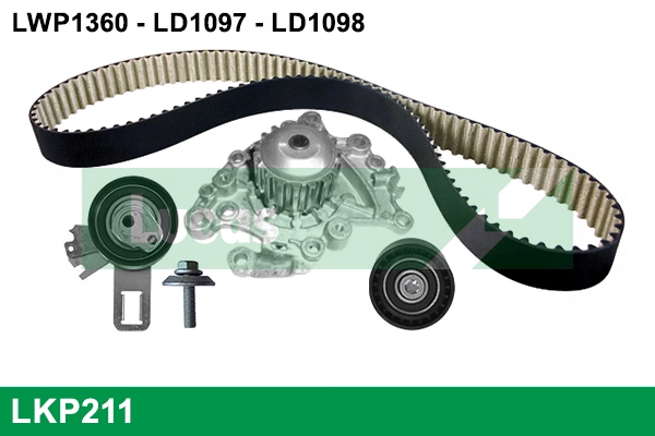Water Pump & Timing Belt Kit (LKP211)