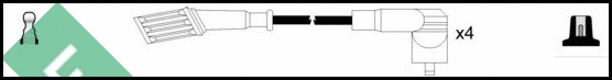 Ignition Cable Kit (LUC5242)