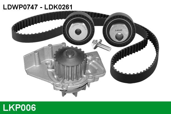 Water Pump & Timing Belt Kit (LKP006)