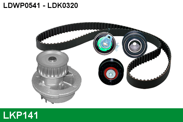 Water Pump & Timing Belt Kit (LKP141)